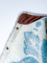 Load image into Gallery viewer, One-of-a-Kind: Golden Dawn Wool Blanket Flora Jacket (S)