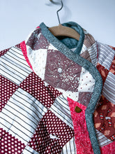 Load image into Gallery viewer, One-of-a-Kind: Diamonds in a Square Flora Jacket (L)