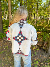 Load image into Gallery viewer, One-of-a-Kind: Pine Burr Nine Patch Flora Jacket (S)