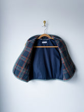 Load image into Gallery viewer, One-of-a-Kind: Indigo Dot Rocky Road to Kansas Vest (XS/S)