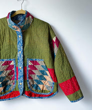Load image into Gallery viewer, One-of-a-Kind: 1800s Lone Star Flora Jacket (M)