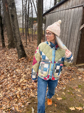 Load image into Gallery viewer, One-of-a-Kind: Washington Sidewalk Flora Jacket (M)