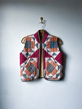 Load image into Gallery viewer, One-of-a-Kind: Scotch Squares Quilt Vest