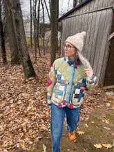 Load image into Gallery viewer, One-of-a-Kind: Washington Sidewalk Flora Jacket (M)