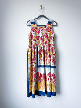 Load image into Gallery viewer, One-of-a-Kind: Vintage Tulip Tablecloth Turnaround Dress (S/M)