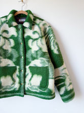 Load image into Gallery viewer, One-of-a-Kind: Ukrainian Blanket Field Jacket (L)