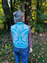Load image into Gallery viewer, One-of-a-Kind: Colorblock Wool Blanket Vest (XS-M)