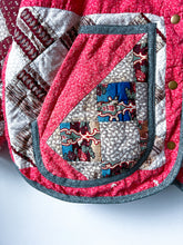 Load image into Gallery viewer, One-of-a-Kind: Diamonds in a Square Flora Jacket (L)