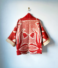 Load image into Gallery viewer, One-of-a-Kind: Vintage Holland Health Wool Blanket Cocoon Coat (flexible sizing)