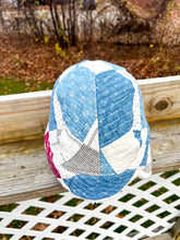 Load image into Gallery viewer, One-of-a-Kind: Patchwork Aviator Hat (Adult Large)