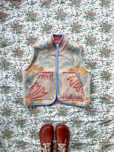 Load image into Gallery viewer, One-of-a-Kind: Colorblock Orr Health Wool Blanket Vest