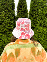 Load image into Gallery viewer, One-of-a-Kind: Vintage Floral Tablecloth Bucket Hat (Adult S/M)