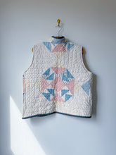 Load image into Gallery viewer, One-of-a-Kind: Stepping Stones Quilt Vest (L/XL)