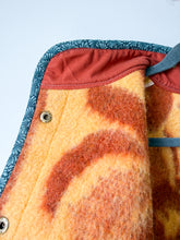 Load image into Gallery viewer, One-of-a-Kind: Chestnut Fall Florals Ukrainian Blanket Flora Jacket (S)