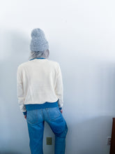 Load image into Gallery viewer, One-of-a-Kind: Vintage Orr Health Wool Blanket French Terry Pullover (L)