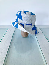 Load image into Gallery viewer, One-of-a-Kind: Flying Geese Quilt Top Bucket Hat (Adult S/M)