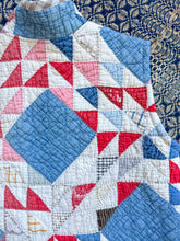 Load image into Gallery viewer, One-of-a-Kind: Ocean Waves Quilt Vest (XS-M)