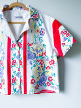 Load image into Gallery viewer, One-of-a-Kind: Vintage Tablecloth Shaftsbury Shirt (L)