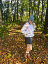 Load image into Gallery viewer, One-of-a-Kind: Nine Patch Cropped Chore Coat (S)