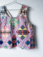 Load image into Gallery viewer, One-of-a-Kind: Arkansas Crossroads QUILT TOP Turnaround Tank (M)
