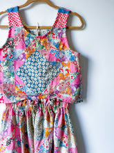 Load image into Gallery viewer, One-of-a-Kind: Ocean Waves Quilt Top Turnaround Tank (S)