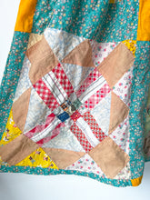 Load image into Gallery viewer, One-of-a-Kind: ‘Alice’s Favorite’ variation Quilt Top Skirt (flexible sizing)