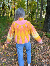 Load image into Gallery viewer, One-of-a-Kind: Sunburst Flora Jacket (S)