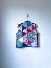 Load image into Gallery viewer, One-of-a-Kind: Triangle Quilt Vest (XS-M)