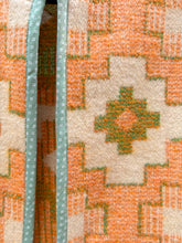 Load image into Gallery viewer, One-of-a-Kind: Geometric Vintage Blanket Vest (M)