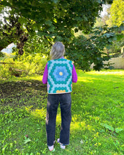 Load image into Gallery viewer, One-of-a-Kind: Grandmother's Flower Garden Vest #2