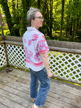 Load image into Gallery viewer, One-of-a-Kind: Vintage Tablecloth Shaftsbury Shirt