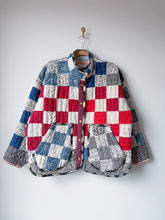 Load image into Gallery viewer, One-of-a-Kind: Patchwork Flora Jacket (L)