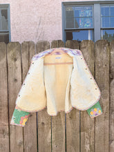 Load image into Gallery viewer, One-of-a-Kind: Grandmother's Flower Garden Flora Jacket (S)