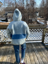 Load image into Gallery viewer, One-of-a-Kind: Early's Witney Point Wool Blanket Hooded Flora Jacket (L)