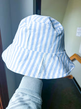 Load image into Gallery viewer, One-of-a-Kind: Log Cabin Bucket Hat (Adult S/M)