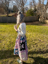 Load image into Gallery viewer, One-of-a-Kind: Chimney Sweep Quilt Top Skirt (XS/M)
