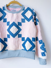 Load image into Gallery viewer, One-of-a-Kind: Four-four Time Quilt Pullover (L)