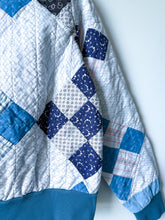 Load image into Gallery viewer, One-of-a-Kind: Overdyed Broken Star Quilt Pullover (L)
