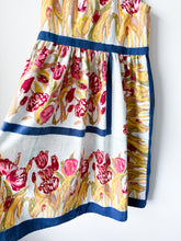 Load image into Gallery viewer, One-of-a-Kind: Vintage Tulip Tablecloth Turnaround Dress (S/M)