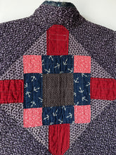Load image into Gallery viewer, One-of-a-Kind: Lattice and Square Quilt Vest (XS-M)