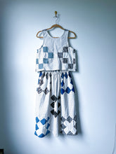 Load image into Gallery viewer, One-of-a-Kind: Chimney Sweep Quilt Top Turnaround Tank (S)