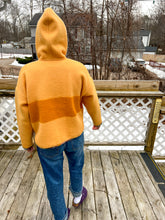 Load image into Gallery viewer, One-of-a-Kind: Hudson Bay Wool Blanket Hooded Flora Jacket (S)