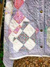 Load image into Gallery viewer, One-of-a-Kind: Nine Patch Cropped Chore Coat (S)