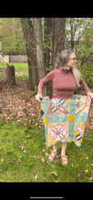 Load image into Gallery viewer, One-of-a-Kind: ‘Alice’s Favorite’ variation Quilt Top Skirt (flexible sizing)