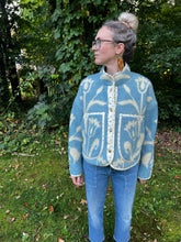 Load image into Gallery viewer, One-of-a-Kind: Holland Health Wool Blanket Flora Jacket (S)