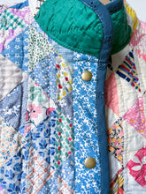 Load image into Gallery viewer, One-of-a-Kind: Ocean Waves Flora Jacket (S)