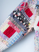 Load image into Gallery viewer, One-of-a-Kind: Log Cabin Flora Jacket (L)