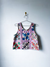 Load image into Gallery viewer, One-of-a-Kind: Arkansas Crossroads QUILT TOP Turnaround Tank (S)
