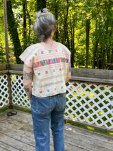 Load image into Gallery viewer, One-of-a-Kind: Vintage Huipil Boxy Top (M)