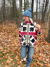 Load image into Gallery viewer, One-of-a-Kind: 1800s Bear Paw Flora Jacket (L)